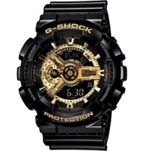 Casio G-Shock GA-110 X-Large Combi Watch - BLK GLD - Black regular