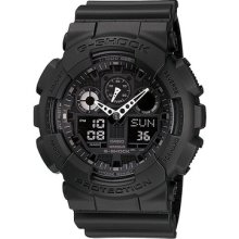 Casio G-shock Mens Combi Resin Strap Watch Ga-100-1a1er