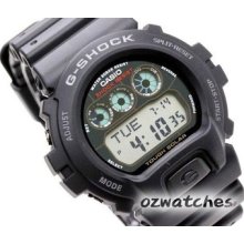 Casio G-shock Solar Color Display G-6900-1 Black 100% Authentic With Box