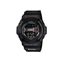 Casio GLX150-1 Mens G-Shock Multi-Function G-Glide Black Resin Digital
