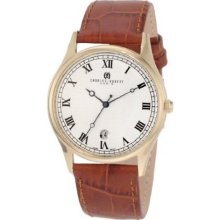 Charles-Hubert, Paris Mens Gold-Plated Stainless Steel Case Quart ...