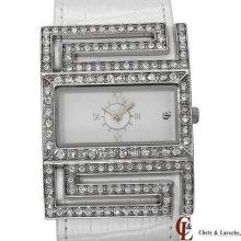 Chete And Laroche Jba100849-w Ladies Watch Silver/white