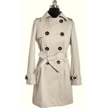 Chic Fit Double Breasted Oversize Trench Coat