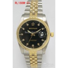 Christmas Promotion Gifts Men Luxury Watch Two Tone Stainless Steel