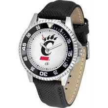 Cincinnati Bearcats Men's Leather Sports Watch