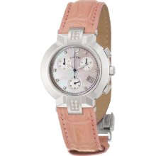 Concord La Scala Ladies Chronograph Mop Diamond Lugs 0310613