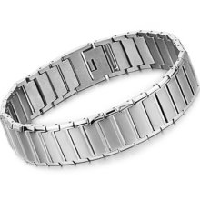 Cool Men's Beloved Classic Simple Style Titanium 316l Stainless Steel Bracelet