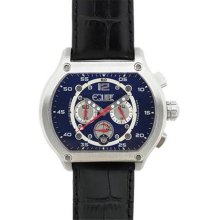 Dash Men's Watch with Black Band and Blue Dial ...