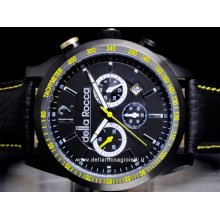 Della Rocca Grand Prix Chrono NEW SH9652BKL06 stainless steel watch