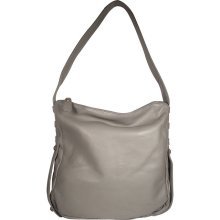 Dellamoda Handbag Gray piper hobo ts10-09 Designer bag (DM32)