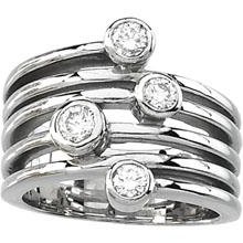 Diamond Promise Ring in 14k Yellow Gold (0.25 Ct. tw.) (0.25 Ct. tw.)