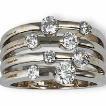 Diamond Right Hand Ring 1-1/5 carat