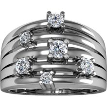 Diamond Right Hand Ring | 3/4 Carat TW