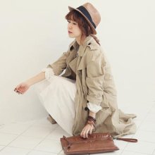 Double-Breasted Trench Coat