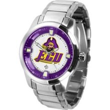 East Carolina Pirates ECU NCAA Mens Titan Steel Watch ...