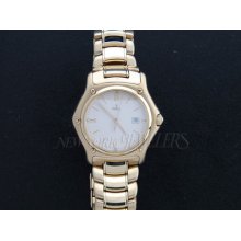 Ebel 1911 Solid 18kt Yellow Gold Gents Dress 887902 Watch