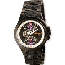Ed Hardy - Men's Ed Hardy Speeder Black Chronograph Watch