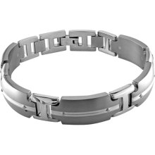 Edward Mirell Royale Titanium Bracelet with Sterling Silver