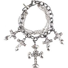 Emanuele Bicocchi Cross charms bracelet