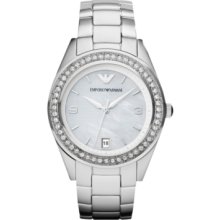 Emporio Armani Watch, Womens Stainless Steel Bracelet 39mm AR5992