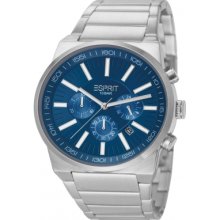ES105571004 Esprit Mens Modesto Chronograph Dark Blue Watch