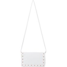 ESSENTIALS WOMENS SMALL FLAP CROSSBODY BAG White Accessories / Bags 0