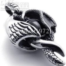 Fashionable Men's Jewelry Men's Stainless Steel Tiger's-eye Pendant