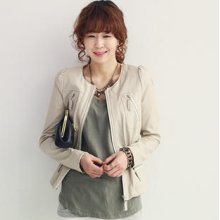 Faux-Leather Jacket