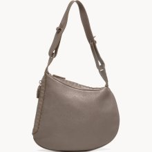 Fendi Selleria Pewter Small Shoulder Bag