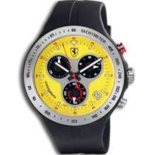 Ferrari Chronograph Jumbo Watch Yellow