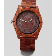 Flud Big Ben Wood Watch: Brown One Size Mens Watches