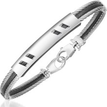 Forzieri - Forzieri DiFulco Line Stainless Steel Bracelet