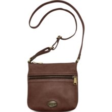 Fossil Explorer Mini Cross-Body Bag - Espresso