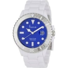 Freelook Mens HA1437-9D Sea Diver White Blue Dial