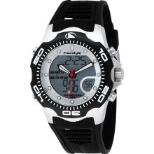 Freestyle Men's Shark X 2.0 FS81242 Black Polyurethane Quartz Watch with Digital Dial