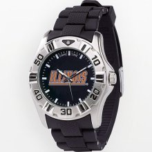 Game Time Illinois Fighting Illini Silver-Tone Mvp Watch - Men