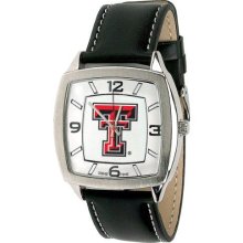 Game Time Red Col-Ret-Txt Ncaa Men'S Col-Ret-Txt Retro Series Texas Tech Red Raiders Watch
