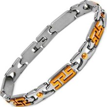 Gentlemenâ€™s Bracelet Braceletstainless Steel/gold - Two Tone