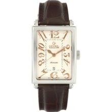 Gevril Men's 5005A Avenue of America Swiss Automatic Rose-Gold Br ...