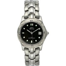 Gino Franco Men's Stainless Steel Bracelet Watch