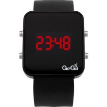 Gio-Goi Men's 'Da Funk' Digital Watch Gg1003b With Black Silicon Strap