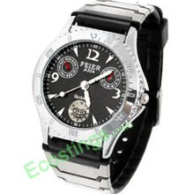 Good Classic Men Quartz Wrist Watches Inside Silver Frame