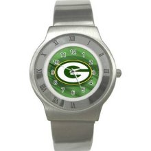 Green Bay Packers Stainless Steel Watch 07