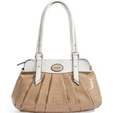 Guess Factory Gulfport Embossed Croc Satchel