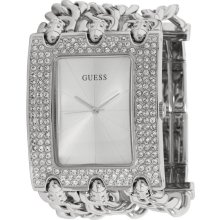 Guess U12640L1 Silver Dial Stainless Steel Women's Watch
