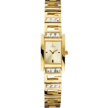 Guess Watch, Womens Gold-Tone G-Shape Link Bracelet 22x19mm U95170L1
