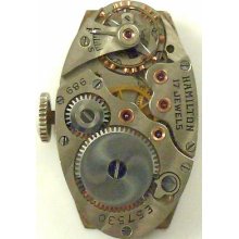 Hamilton 989 Mechanical-complete Running Movement - Sold 4 Parts / Repair