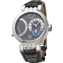 Harry Winston Men's Premier Excenter Timezone Watch 200-MMTZ39WL-A