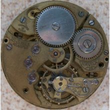 Havila Pocket Watch Movement & Dial Chronometer 43 Mm Balance Broken To Restore