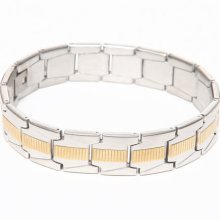 Hip Hop Accessories Men Antoine Stainless Steel Bracelet Silver